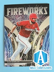 2021 Panini Prizm Draft Picks ALEX BINELAS Fireworks #F-AB Red Sox